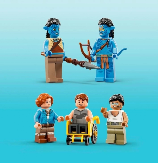 Lego Avatar Repülő Hegyek Állomás 26 és Samson ZPZ Játék Szett