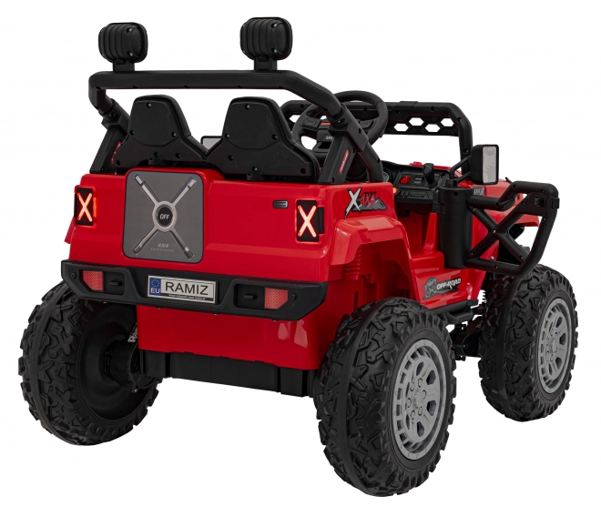 Gyermek elektromos autó OFF ROAD Speed piros