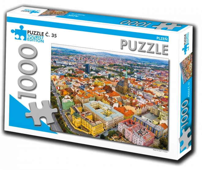 Turista Kiadás Puzzle Plzeň 1000 darab