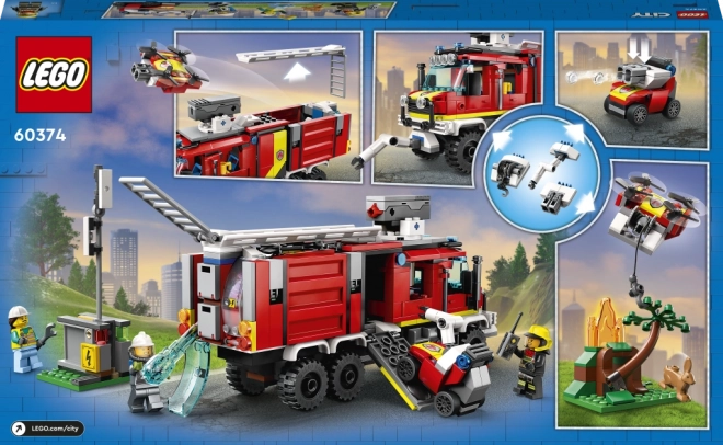 Lego City Tűzoltó terepjáró