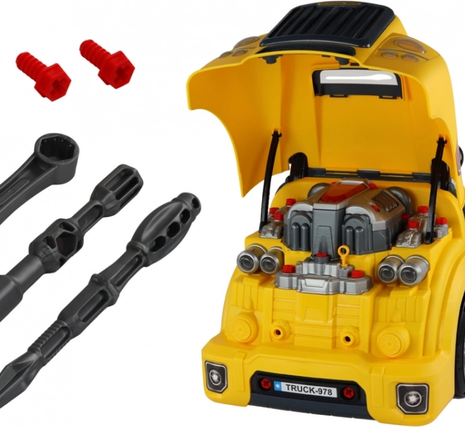 Szétszerelhető motor és kerekek