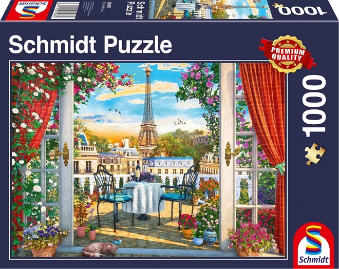 Párizsi terasz 1000 darabos puzzle