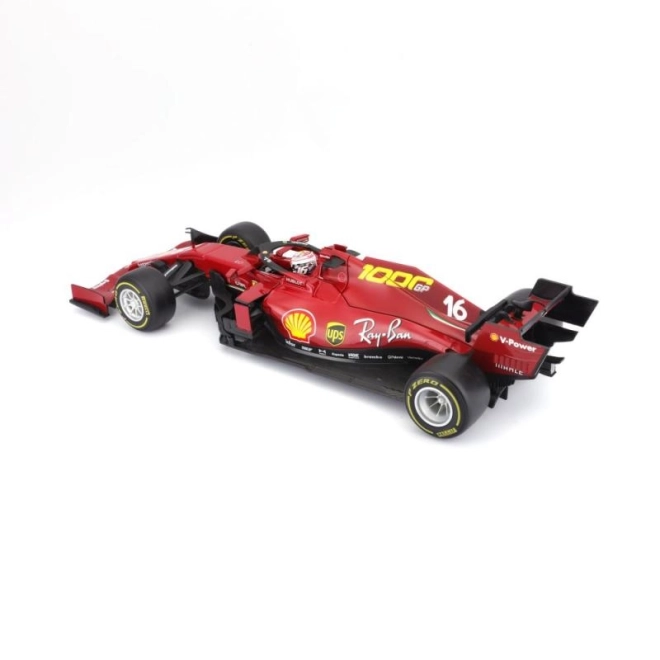 Bburago Ferrari F1 2020 - Charles LeClerc Modellszobor