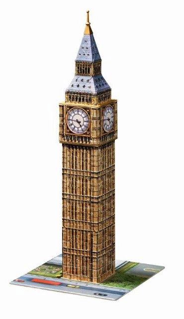 Részletes modell a Big Ben-ről