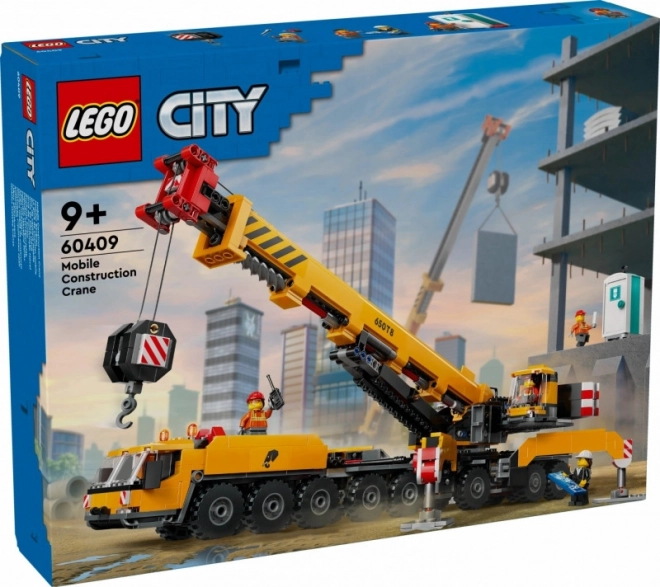 Lego City sárga mozgatható daru