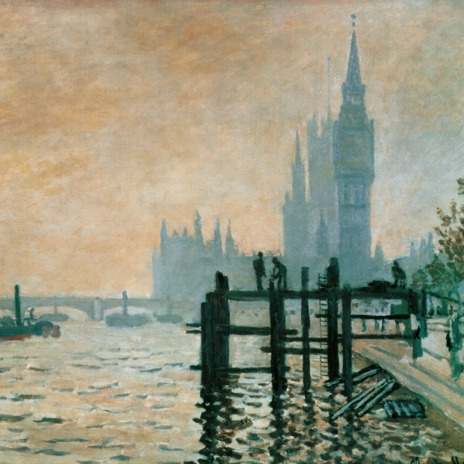 Jegyzetnaptár Claude Monet 2026, 30 x 30 cm