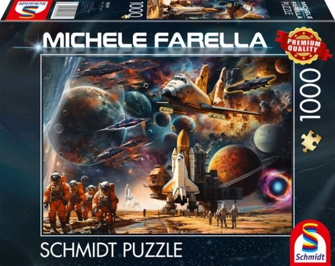 Schmidt puzzle - Varázslatos utazás az űrben