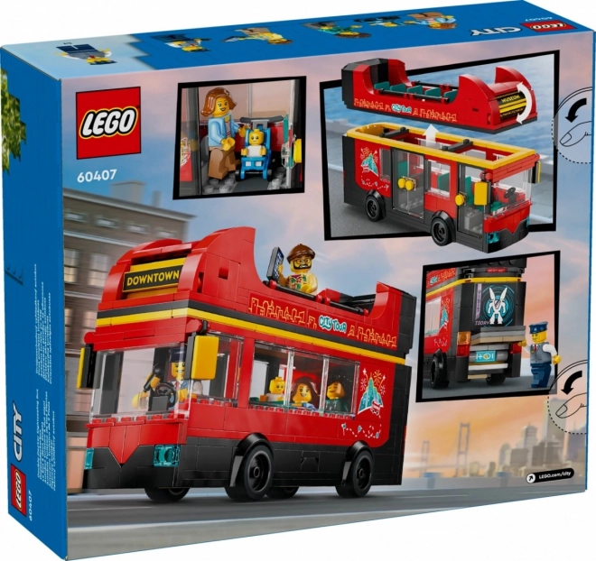 Vörös emeletes busz LEGO City