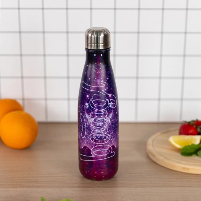 Termosz üveg fém kupakkal Galaxy 500 ml