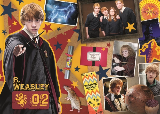 Trefl puzzle harry potter: Ron, Hermione és Harry 400 + 500 + 600 darab