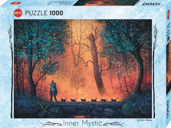 Heye puzzle inner mystic: erdei séta 1000 darabos