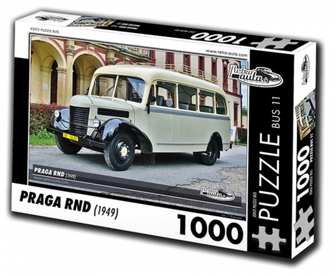 Retroautó Praga RND 1949 – 1000 darabos puzzle