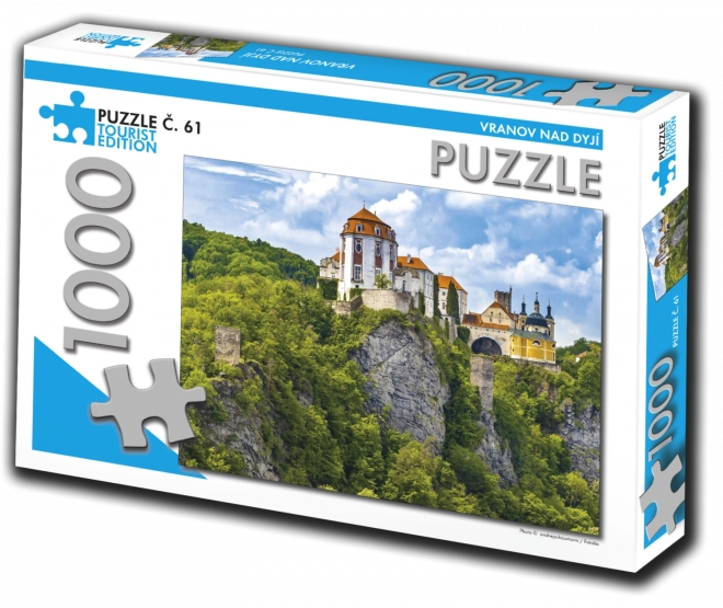 Turista kiadás puzzle Vranov nad Dyjí 1000 darabos