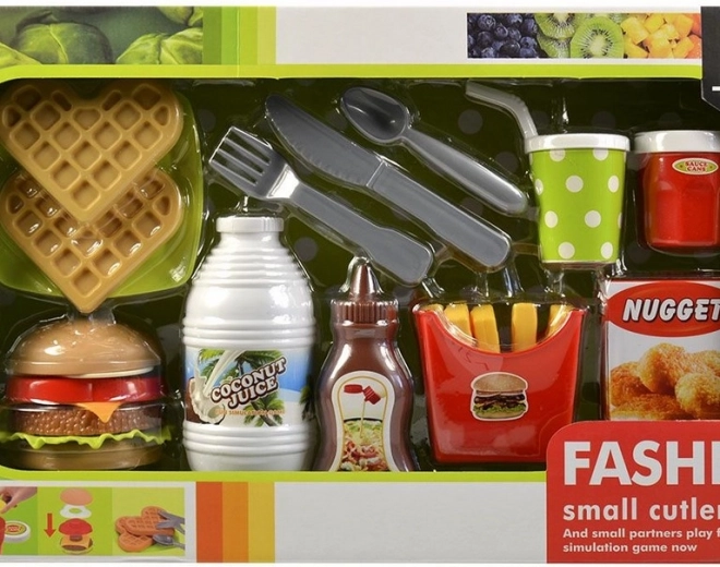 Hamburger készítő készlet gyerekeknek