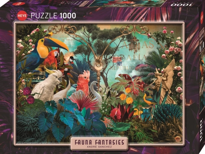 Heye puzzle fauna: madarak sokfélesége 1000 darabos