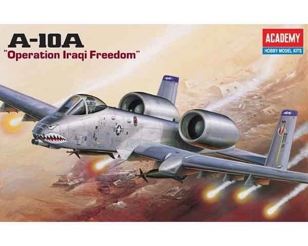 Műanyag repülőgép makett A-10A 'Operation Iraqi Freedom'