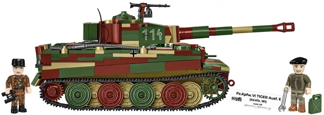 Páncélos Tigris Tank Modell 870 Darabos Építőkészlet