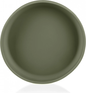Szilikon gyermek tányér Forest Green