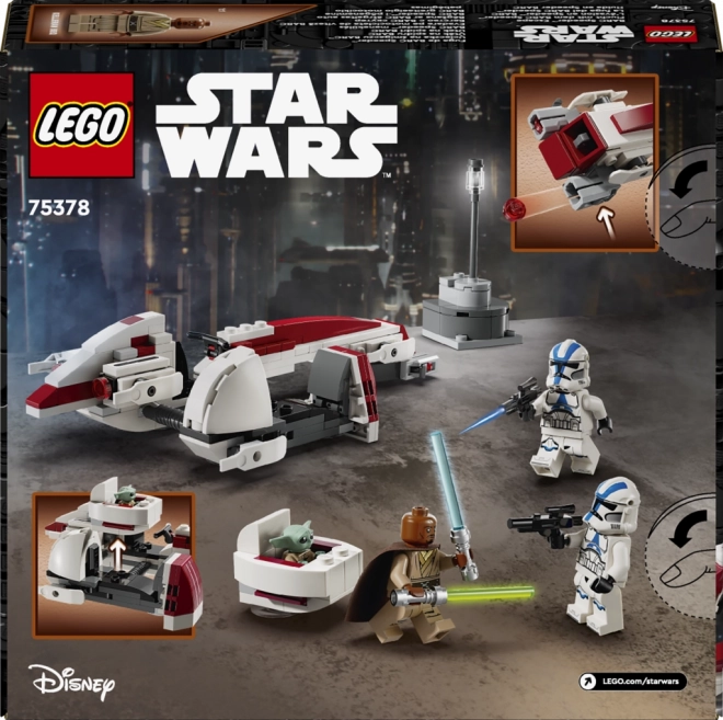 Lego Star Wars - szökés a BARC speederrel