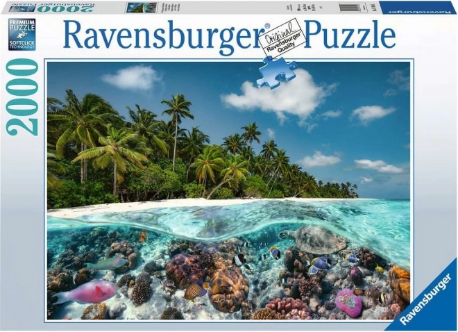 Ravensburger puzzle - Maldívákon való merülés 2000 darab