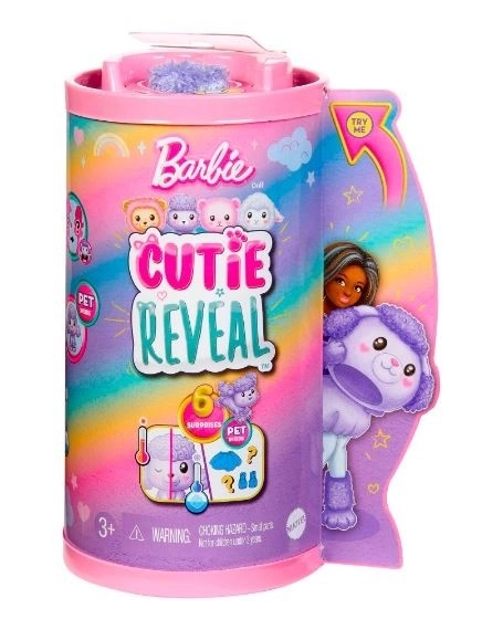 Barbie Cutie Reveal játékkészlet – pudli