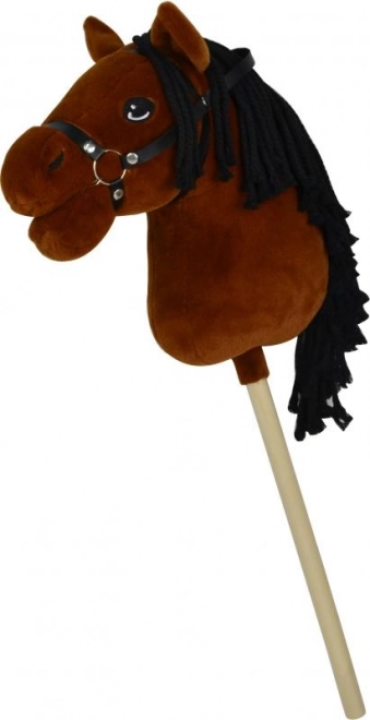 Steppos hobby horse Monty barna 70 cm