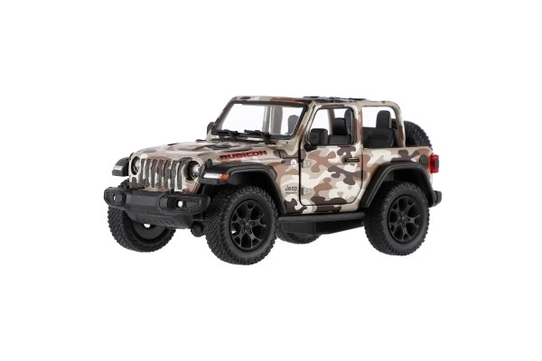 Jeep Wrangler Camo Edition autómodell - Kinsmart