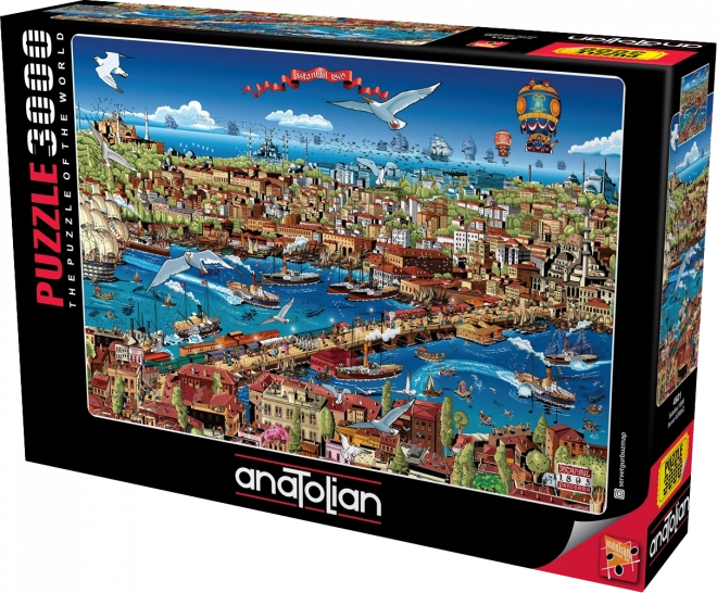 Istanbul 1895 - 3000 darabos puzzle ANATOLIAN