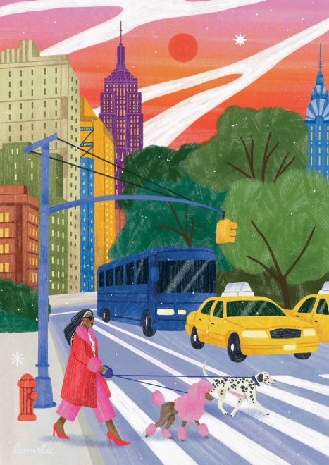 Puzzle Séta New Yorkban 500 darabos