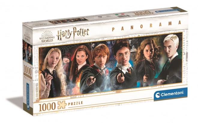 Harry Potter: diákok panorámás puzzle 1000 darabos