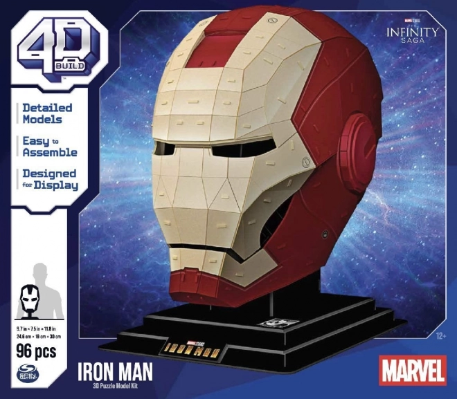 4D Marvel Iron Man sisak puzzle