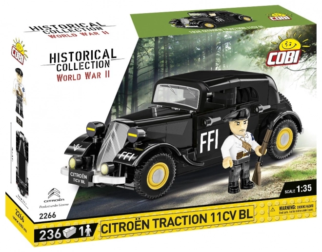 Citroën Traction 11CV építőkészlet