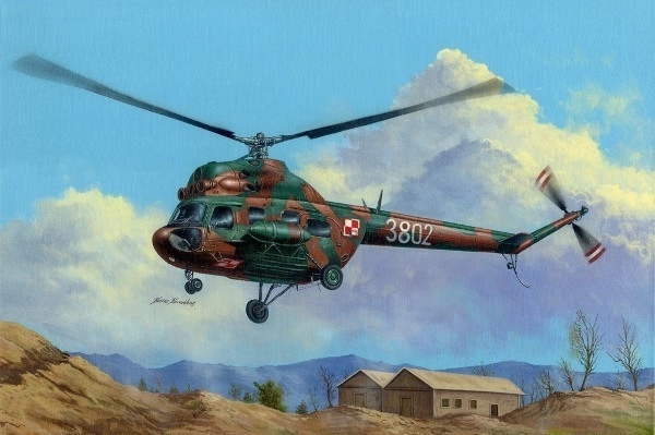 Hobby Boss PZL Mi-2T Hoplite helikopter modell