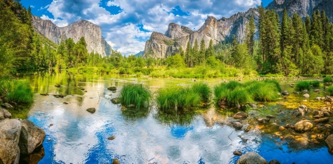 Yosemite völgy kirakós puzzle 4000 darabos