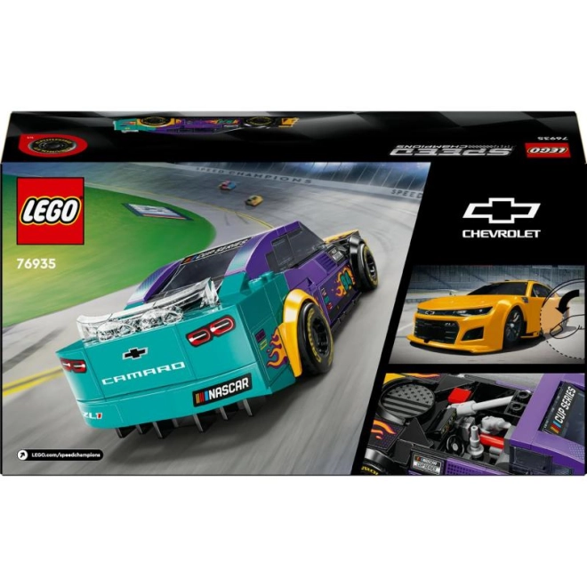 NASCAR Next Gen Chevrolet Camaro ZL1 LEGO Speed Champions autómodell