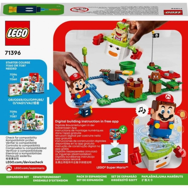 Lego Super Mario Bowser Jr. Clown Autó - bővítő szett