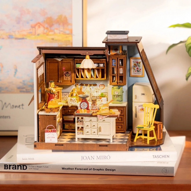 Miniatűr házikó Konyha Tele Illatokkal