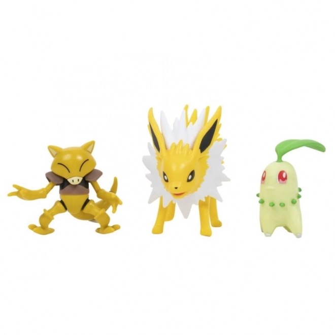 Pokémon gyűjtői figurák - 3 darabos készlet