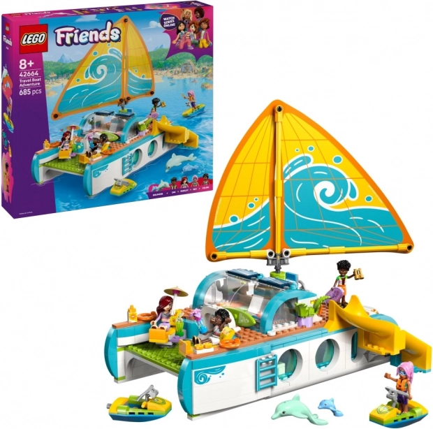 LEGO Friends Kalandok a jachton