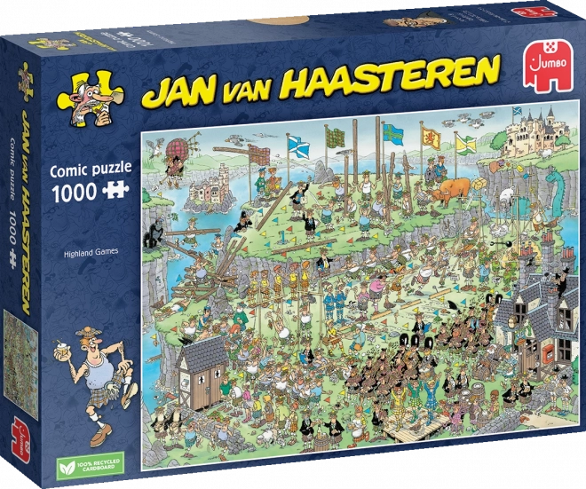 Jan Van Haasteren skót játékok puzzle 1000 darabos