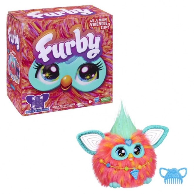 Furby korall színben