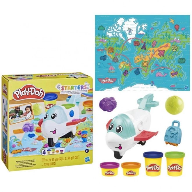 Play-Doh felfedező repülőgép kezdőkészlet