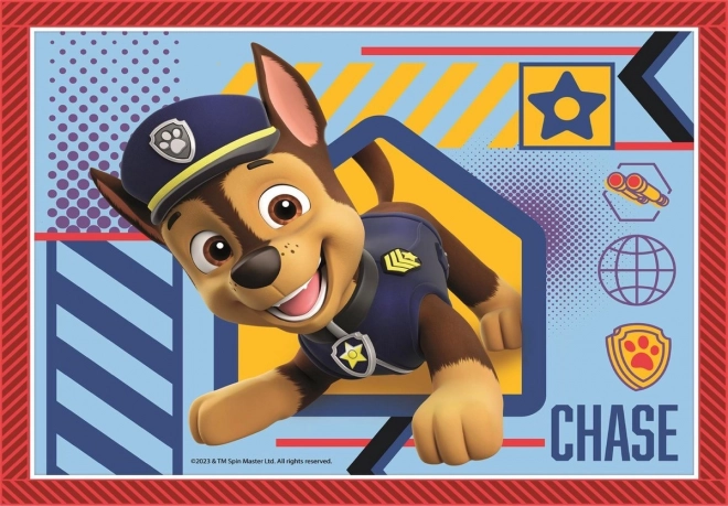 Paw Patrol Clementoni Puzzle 4 az 1-ben gyerekeknek