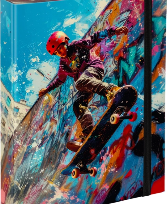 Deszky iskolai füzetekhez A5 Skatepark