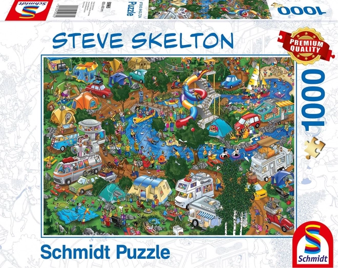 Schmidt puzzle kikapcsolódás a mindennapi élettől 1000 darabos