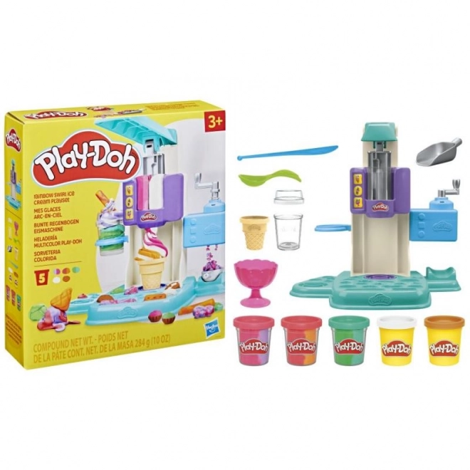 Play-Doh színpompás fagylaltkészítő
