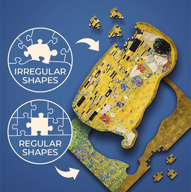 Gustav Klimt Puszta csók 200 db fa puzzle