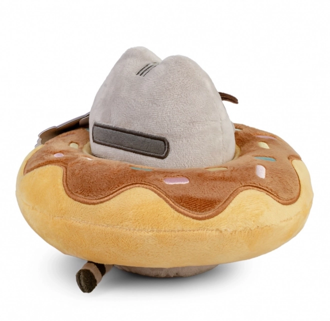 Pusheen plüss csokoládé fánkban