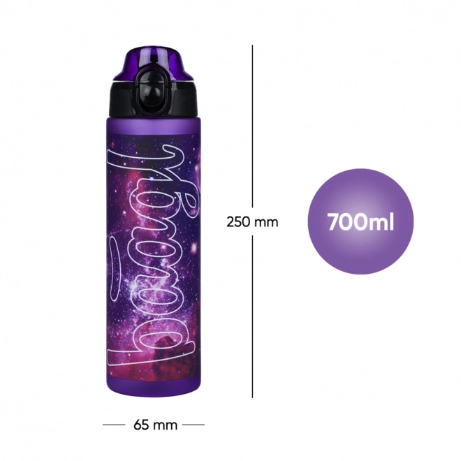Baagl Galaxy Tritán Vizes Palack, 700 ml