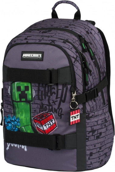3 darabos Baagl Skate Minecraft TNT: Hátizsák, tolltartó, zacskó